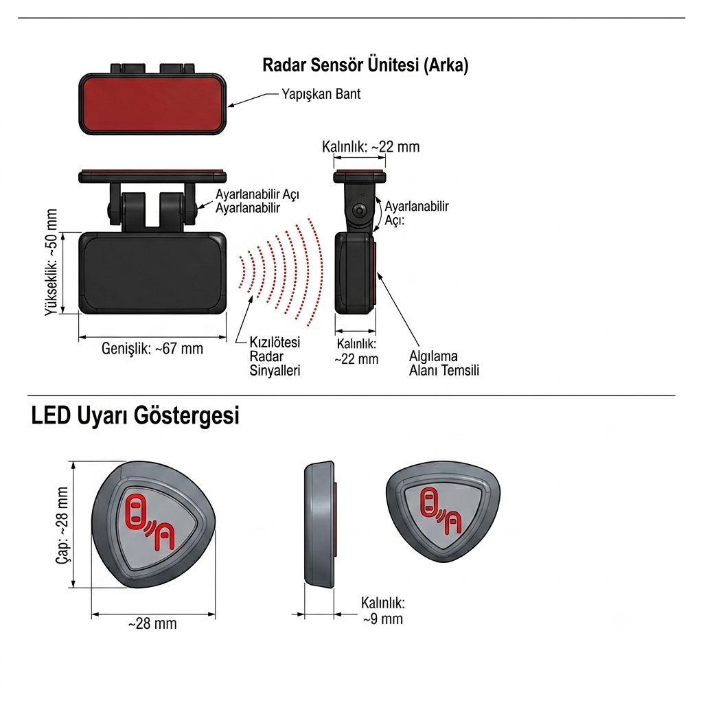 CRE-AKS-207 — Teknik Ölçüler